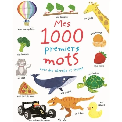 Image de Mes 1000 premiers mots avec des cherche et trouve