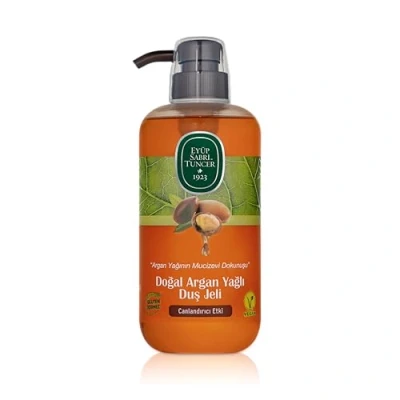 Afbeelding van Eyüp Sabri Tuncer Natuurlijke Arganolie Douchegel 600 ml Glutenvrij 100% Vegan
