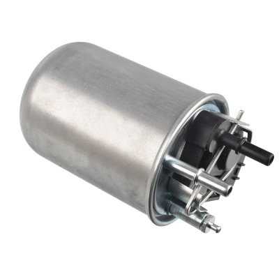 Afbeelding van FEBI BILSTEIN 183849 Brandstoffilter Pijpfilter, met filterverwarming, wateraftapplug NISSAN: Juke, Pulsar Hatchback