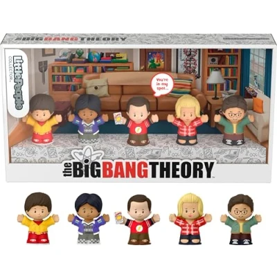 Afbeelding van LittlePeople Collector Little People The Big Bang Theory Collection TV serie Special Edition Cadeauset / raamverpakking voor volwassenen en fans 5 HYT47 figuren