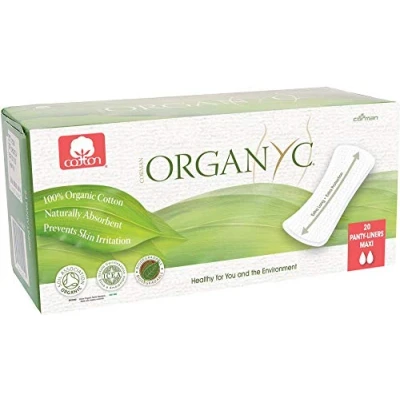 Afbeelding van Organyc Inlegkruisjes Maxi Katoen Bio 20