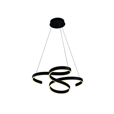 Afbeelding van LED hanglamp Francis, antraciet