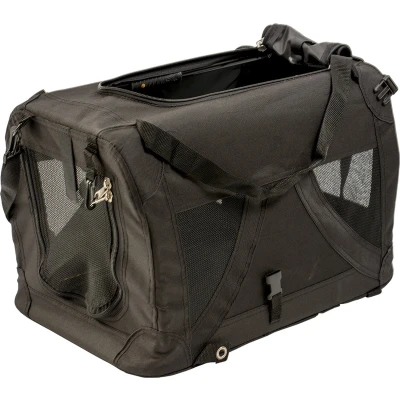 Afbeelding van Duvoplus Reisbench Hond Click &amp; Go Reistas Xl:91x63x63cm Max. 45,5kg Zwart 1st