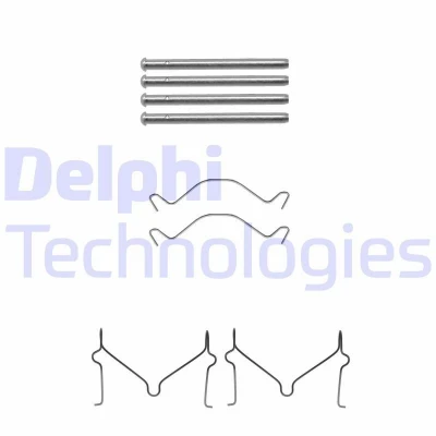Afbeelding van DELPHI LX0306 Accessoireset, schijfremblok MAZDA: MX 3, FAMILIA 5