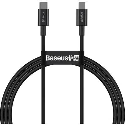 Afbeelding van Baseus Superior USB kabel 1 m 2.0 C Zwart