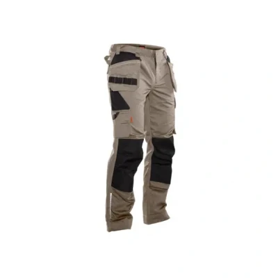 Afbeelding van Jobman Practical 2322 Werkbroek Holsterpockets Mannen Khaki/Zwart 46