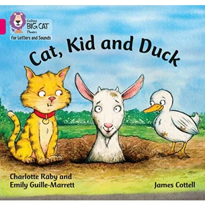 Afbeelding van Cat, Kid and Duck Band 01BPink B Collins Big Cat Phonics for Letters Sounds