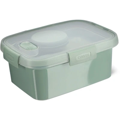 Afbeelding van Curver Smart To Go Eco Lunchbox 1,2L + Bestekset Sauscup