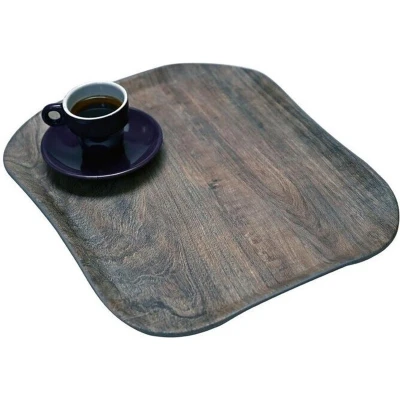 Afbeelding van Cambro Versa Dienblad 26x32cm Rechthoekig Rustiek Decor Lichtolijf DM126 Horeca &amp; Professioneel