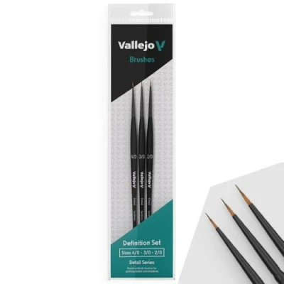 Afbeelding van Detail: Definition Set Synthetic Fibers (Sizes 4/0 3/0 &amp; 2/0)