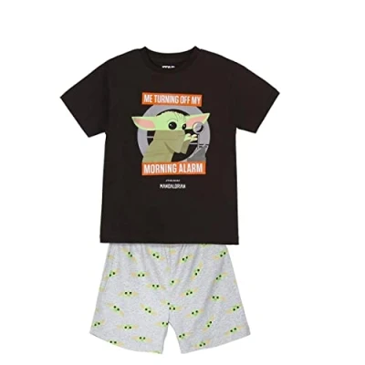 Afbeelding van Pyjama Kinderen The Mandalorian Bruin Maat 4 Jaar