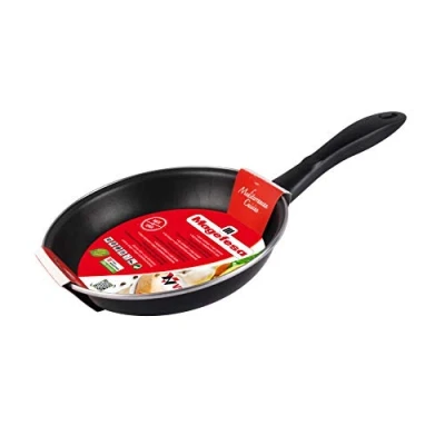 Afbeelding van Gerimport Koekenpan 42,5 X 23,5 7 Cm Rvs Zwart