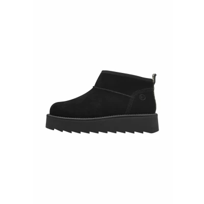 Afbeelding van Tamaris Snowboots, Dames, Maat: 39, Black Leer