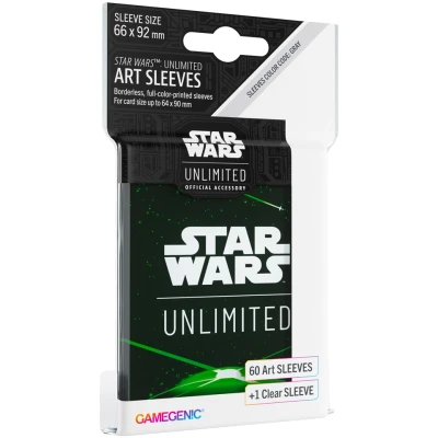 Afbeelding van Gamegenic Star Wars: Unlimited Art Sleeves: Card Back Green (60 stuks)