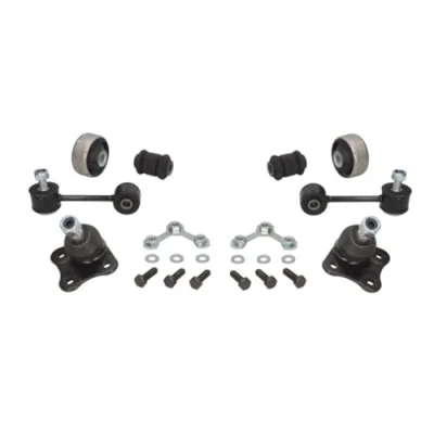 Afbeelding van DELPHI TC1970KIT Reparatieset, wielophanging Vooras VOLKSWAGEN: New Beetle Hatchback, Golf 4 Variant,