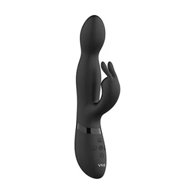 Afbeelding van VIVE by Shots Niva Rotating Rabbit Vibrator Black