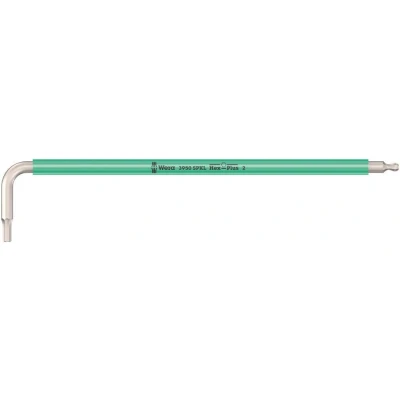 Afbeelding van Wera 3950 SPKL multicolour stiftsleutel rvs inbus 2 x 101mm