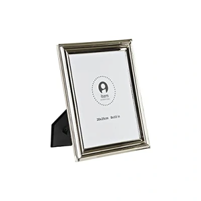 Afbeelding van Fotolijsten DKD Home Decor 25 x 2 30 cm Zilverkleurig Metaal