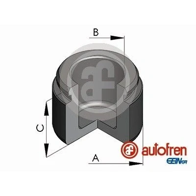 Afbeelding van AUTOFREN SEINSA D025789 Zuiger, remklauw 34 Vooras BREMBO