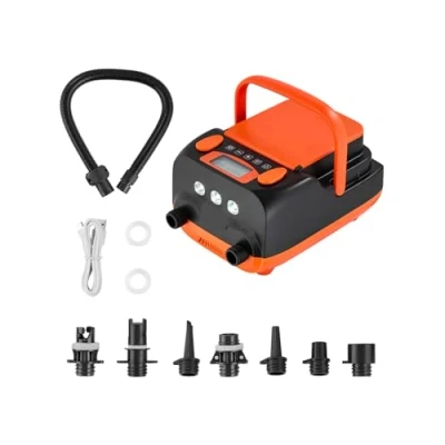 Image de VEVOR Pompe à Air Électrique pour Paddle 20 psi avec Arrêt Automatique et Lampe