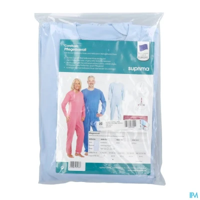 Image de Suprima 4688 Salopette Ferm. Eclair Bleu Clair M