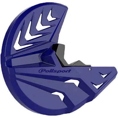 Afbeelding van Polisport Voorremschijfbeschermer Yamaha YZ125 YZ250 YZ250F YZ450F 2008 2019 Blauw