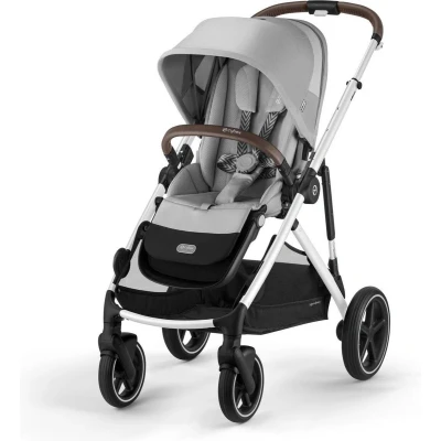 Afbeelding van Cybex Gazelle S Kinderwagen Stone Grey Silver Frame