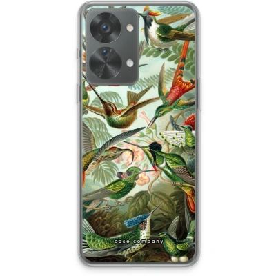 Afbeelding van Case Company® hoesje geschikt voor OnePlus Nord 2T Haeckel Trochilidae Soft Cover Telefoonhoesje Bescherming aan alle Kanten en Schermrand