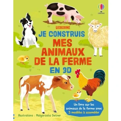 Afbeelding van JE CONSTRUIS MES ANIMAUX DE LA FERME EN 3D