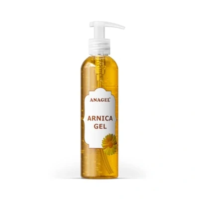 Afbeelding van Anagel Arnica gel met doseerpomp verlicht hematomen, ontstekingen en spier gewrichtspijn dankzij zijn natuurlijke eigenschappen (250 ml)