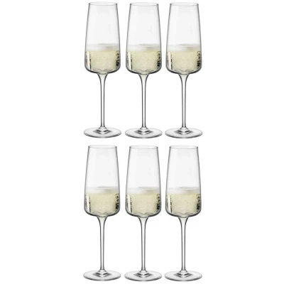 Afbeelding van Bormioli Rocco Nexo Champagneglazen Flutes 240 ml 6 stuks