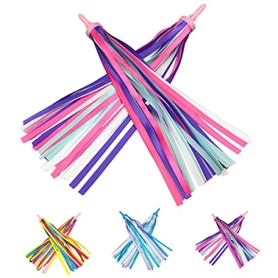 Afbeelding van PLATT Set van 2 stuurstrips voor kinderfiets, scooter, fietsstuur, Ribbon handgrepen