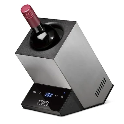 Afbeelding van Caso Wine Cooler Rvs/Zwart