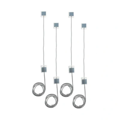 Image de Sigel cloison pour tableaux blancs 1600 mm (4 pièces) noir