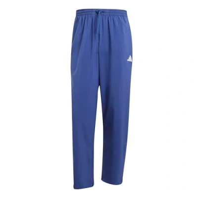 Afbeelding van Adidas Essentials Small Logo Open Hem Stanford Trainingsbroek Blauw M / Regular Man