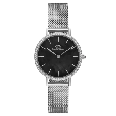 Afbeelding van Daniel Wellington Petite Lumine Bezel Sterling MOP Horloge silvercoloured, Maat: 28, Silver coloured