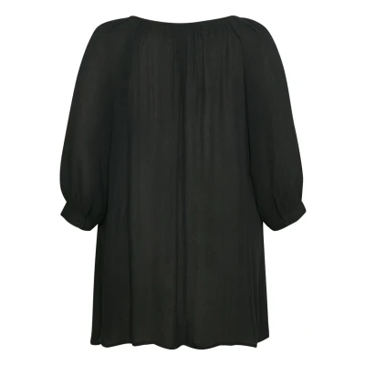 Afbeelding van Kaffe Curve Tuniek, Dames, Maat: 44, Black deep