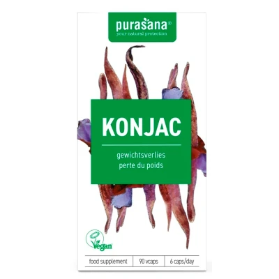 Afbeelding van Purasana Konjac Capsules 90VCP