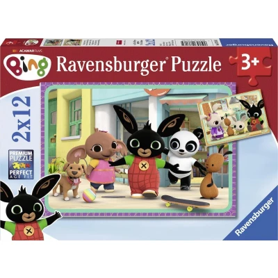Afbeelding van Ravensburger Puzzel 2x12 stuks