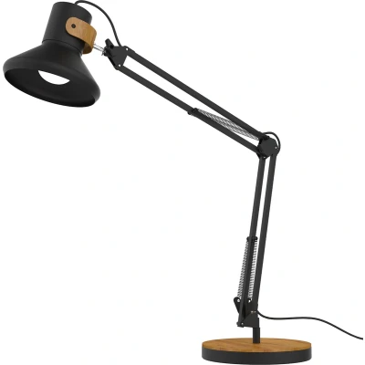 Afbeelding van Unilux bureaulamp Baya Bamboo, LED lamp, zwart