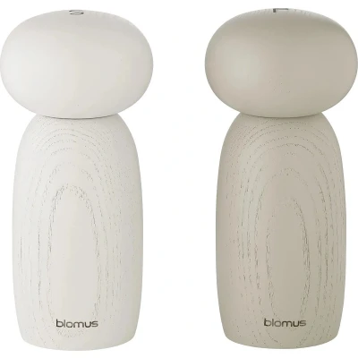 Afbeelding van Blomus Moli peper en zoutmolen H13cm moonbeam / nomad