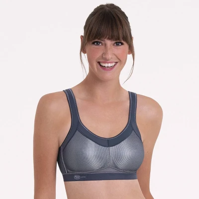 Afbeelding van Anita Momentum Tshirt BH, Dames, Maat: 105D, Anthrazit