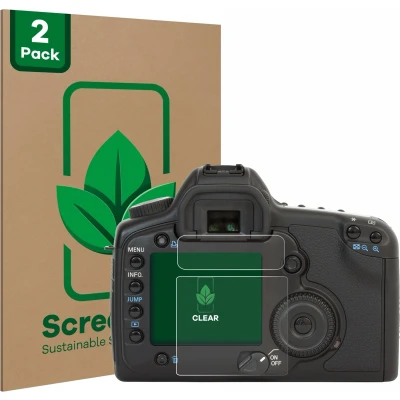 Afbeelding van ScreenLeaf Screenprotector voor Canon EOS 5D Duurzame schermbescherming Folie Beschermfolie transparant (2 Stuks)