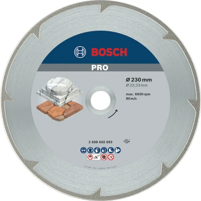 Image de BOSCH 2608602693 Disque de coupe diamanté Best for Marble 230 x 22,23 2,2 3 mm