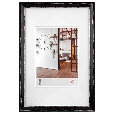 Afbeelding van 2x Walther Metropolis 30x40 cm. Zwart houten fotolijst