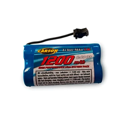 Afbeelding van Carson 500608274 7,4 V/1200 mAh LiION Bella Luisa JST RC accu, reservebatterij, batterij voor op afstand bestuurde boten, boot, modellen,