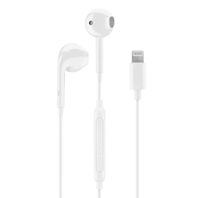 Afbeelding van Music Sound Capsule Earphones Hoofdtelefoons Bedraad In ear Oproepen/muziek Wit
