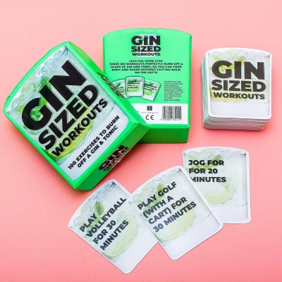 Afbeelding van Gin Sized Workouts (100 Oefeningen)