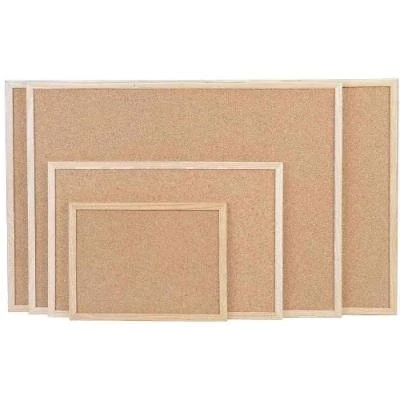 Image de Magnetoplan tableau en liège avec cadre bois, (l)400 x (h)300 mm, presse de haute valeur, pour punaiser les notice