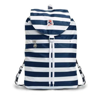 Afbeelding van Invicta Minisac Heritage Vintage uniseks tas (1 stuk), Blauw (blauw), Vrijetijdsrugzak
